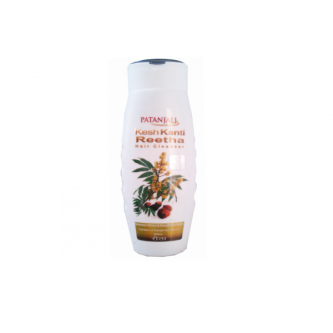 Wzmacniający szampon ajurwedyjski Reetha dla włosów przetłuszczających się, Pantanjali, 200 ml
